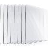 Blulu 8 Pieces Transparent Acrylic Cutting Pads, 8.7x6.1x0.1 Inch Die Cutting Plates for Small Die-Cutting Machines, Embossing Craft Pads for DIY Scrapbooking Card Making (8.7 x 6.1 Inch) view 1