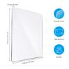 Blulu 8 Pieces Transparent Acrylic Cutting Pads, 8.7x6.1x0.1 Inch Die Cutting Plates for Small Die-Cutting Machines, Embossing Craft Pads for DIY Scrapbooking Card Making (8.7 x 6.1 Inch) view 2