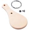 Holstex Leather Key Fob Kit - Cowhide - Color Variety Pack - (8-9oz) - Rivet (Black Finish) - Key Ring (Nickel Finish) - (USA Made) - (6 Pack) view 3
