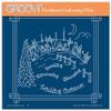 Clarity Stamps - Linda Williams' Twinkling Christmas - Christmas Treasures A5 Square Groovi Plate, Clear view 1