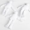 Factory Direct Craft Group of 3 Cloth Doll Body Blank Models - Pre-Stuffed Natural Muslin Doll Bodies for Making Therapy Reiki Energy Dolls, Angels, Scarecrows, and Primitive Dolls (8 Inches) view 1
