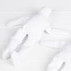 Factory Direct Craft Group of 2 Cloth Doll Body Blank Models - Pre-Stuffed Natural Muslin Doll Bodies for Making Therapy Reiki Energy Dolls, Angels, Scarecrows, and Primitive Dolls (12 Inches) view 3