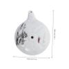 NUOBESTY Painting and Size Tray Accessory Style Pottery Chinese Well White Porcelain Inkwell Droplet Storage Dropper Art Plate Container Ink Inkstone Water Dish Sumi Practice for view 4