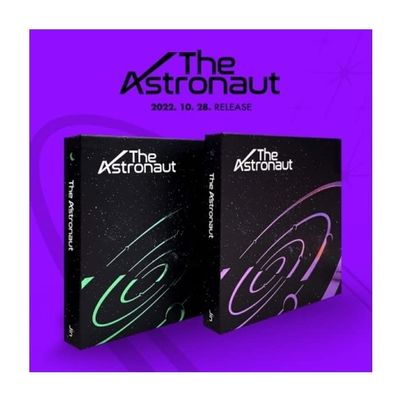 BTS JIN The Astronaut 1st Single Album CD+Folding poster on pack+Photobook+Lyric card+Postcard+Graphic sticker+Seal sticker+Photocard+Tracking (Random)