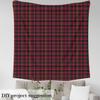 Feelyou Plaid Fabric by The Yard, Exotic Scottish Tartan Plaid Theme Upholstery Fabric for Chairs Sofa Couch, Ethnic Traditional Pattern, 10 Yards Soft Flannel view 2