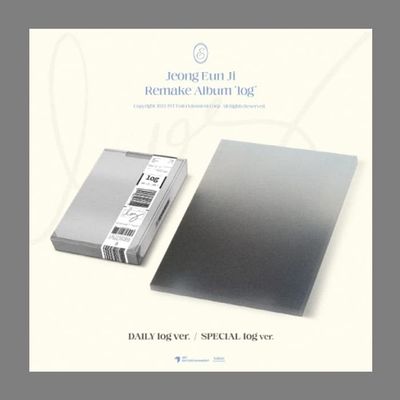 APINK Jeong EunJi log 1st Remake Album CD+Poster+Photobook+Photocard+Transparent photocard+Lyrics folding book+Sticker+Airplane ticket+Polaroid+Sub photobook+Trakcing (SET(DAILY log+SPECIAL log))