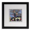 Ebherys Hunan Hand Embroidery Artwork, Handmade Wall Art Paintings with Wood Frame for Room Decoration Home Accessories, Meaningful Gifts for Mother Daughter and Friends (Picking Cherries) view 1