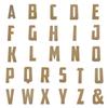 20" Wooden Superhero Letter & Unfinished, American Captain Font, Craft Cutout on 1-4" MDF view 2