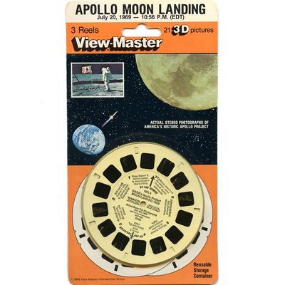 Apollo Moon Landing - Classic ViewMaster - 21 3D Images