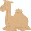 Wooden Camel 24" Shape, Unfinished Nativity Scene Camel Cutout, DIY 1/4" view 1