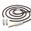 okcsc MMCX Cable Replacement Upgrade for Shure SE215, SE315, SE425, SE535, SE535LTD, SE846, AONIC3, AONIC4-8 Core OFC Audio Cable, MMCX Connector, 4 Feet Length with 4.4mm Plug view 1