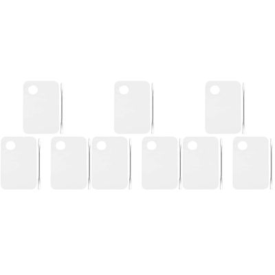 minkissy 9sets Pro Makeup Palette Spatula Tool Nail Art Mixing Palette Skincare Cosmetic Spatula