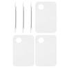 minkissy 9sets Pro Makeup Palette Spatula Tool Nail Art Mixing Palette Skincare Cosmetic Spatula view 2