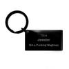 Gifts for Jeweler Funny Personalized Gifts Jeweler I'm Jeweler Not a Fucking Magician! Jeweler Funny Keyring, Present Idea for Coworkers Engraved Personalized Gifts Jeweler view 1