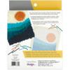Dimensions 72-76380 Colorful Sunset Beginner Latch Hook Kit with Fringe, 10" x 12", Multicolor, 3pcs view 2