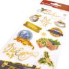 Paper House Productions Polar Express Shiny Foil Enamel Effect Sticker Sheet for Crafts, Scrapbooking & Collecting view 2