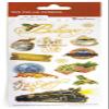 Paper House Productions Polar Express Shiny Foil Enamel Effect Sticker Sheet for Crafts, Scrapbooking & Collecting view 3