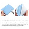 MECCANIXITY 20Pcs Iron on Patches for Clothing Repair Fabric Repair Patches Iron-On Mending Fabric Light Blue 4.9"x3.7" for Clothes, Pants, Bags Hole Repairing and Decoration view 4