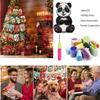 GemJelry DIY Latch Hook Kits for Adults Kids Panda Latch Hook Rug Cover Kits Hand Craft Embroidery Crochet Rugs with Preprinted Canvas Crochet Yarn Kits for Home Decoration 20''X14'' view 3