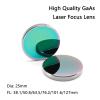CO2 Laser Cutter Focus Focal Lens High Power Dia. 25mm FL38.1 50.8 63.5 76.2 101.6 127mm GaAs Laser Focus Lens for CO2 Laser Cutting Engraving Machine (Diameter : 25mm, Focal Length : 76.2mm) view 2