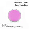 CO2 Laser Cutter Focus Focal Lens High Power Dia. 25mm FL38.1 50.8 63.5 76.2 101.6 127mm GaAs Laser Focus Lens for CO2 Laser Cutting Engraving Machine (Diameter : 25mm, Focal Length : 76.2mm) view 3