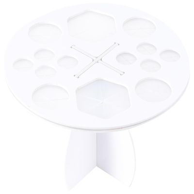 FOMIYES Dry Brush Hanger Makeup Brush Drying Rack 1pc 14 Holes Stand Holder for Organized Storage