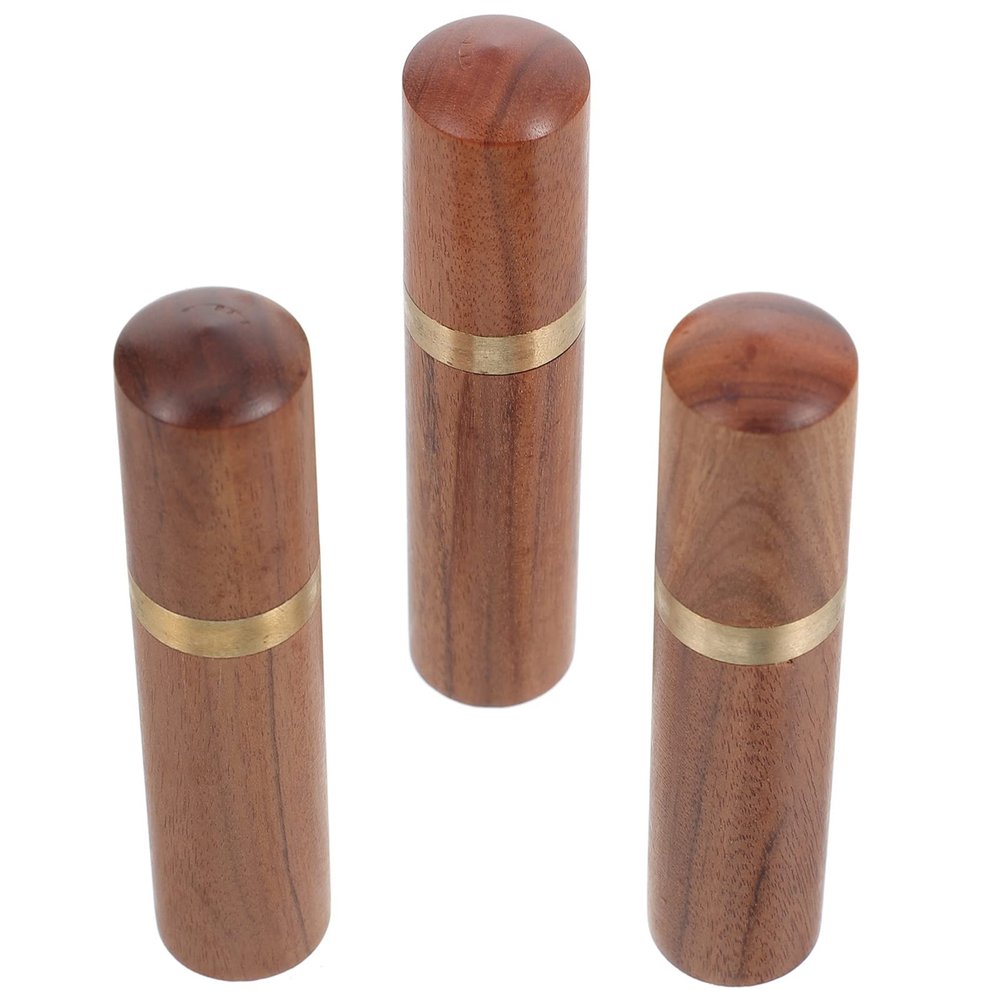 Ciieeo 3pcs Wooden Needle Cases Needle Holder for Sewing and Needlework Storage Lightweight and Portable Design for Knitting Handcrafted from Quality