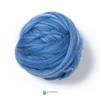 Kondoos Multi Colored Natural Wool roving, 1 lb. Best Wool for Needle Felting, Wet Felting, handcrafts and Spinning. (Ocean Blue, 1lb) view 2