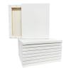 Artist's Loft 10 Count (40 Total) 8 x 10 Super Value Canvas Necessities - Acid Free Cotton Canvas for Paint, Acrylic, & Oils - Bulk 4 Pack view 2