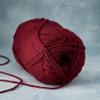 Loops & Threads Impeccable Solid Yarn - Solid Yarn for Knitting, Crochet, Weaving, Arts & Crafts - Burgundy, Bulk 18 Pack view 2
