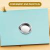 Cabilock Nail Art Metal Tray 6pcs Makeup Paint Trays Stainless Steel Small Round Paint Tray with Mouth Mixing for Paint Pigment and Water Based Painting (Diameter 1.97in) Makeup Pallet Makeup Pallet view 3