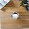 Cabilock Nail Art Metal Tray 6pcs Makeup Paint Trays Stainless Steel Small Round Paint Tray with Mouth Mixing for Paint Pigment and Water Based Painting (Diameter 1.97in) Makeup Pallet Makeup Pallet view 4