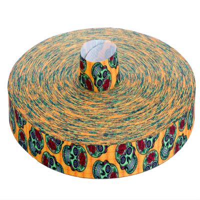 Country Brook Design - Sugar Skulls Grosgrain Ribbon (5/8 Inch, 10 Yards)