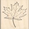 Stamps by Impression Maple Leaf Rubber Stamp 714 view 1
