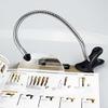 for Flexible Cable Neck Clip Spring Clamp On Book Magnifier Glass Magnifying Lens view 2