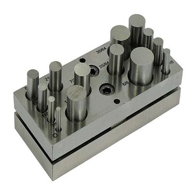 ARC-POWER for 14 PC Circle Round Disc Die Cutter Punch Gold Silver Metal Jewelry Puncher Tool