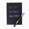 Tombow Brush Pen Fudenosuke pastel for black paper, lavender view 3