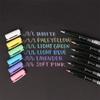Tombow Brush Pen Fudenosuke pastel for black paper, lavender view 4