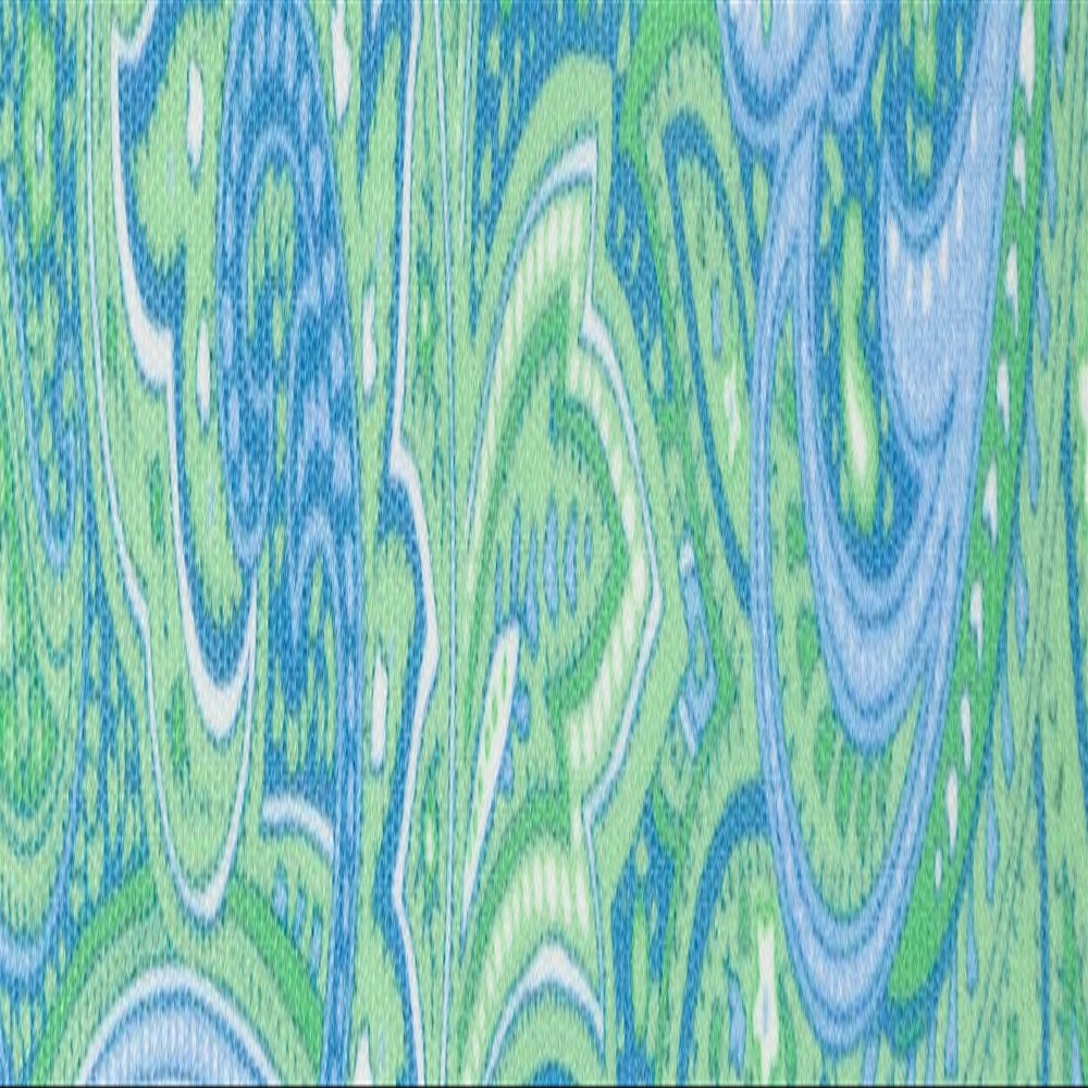 Country Brook Design - Green Paisley Grosgrain Ribbon (7/8 Inch, 10 Yards)