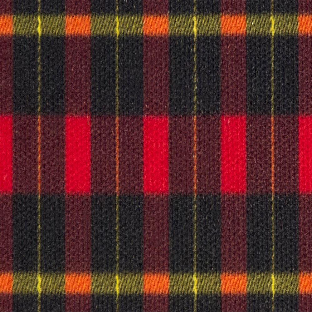 Country Brook Design - Black and Red Plaid Grosgrain Ribbon (5/8 Inch, 10 Yards)