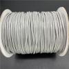 HZLXF1 0.5mm 0.8mm 1mm 1.5mm 2mm Silver Grey Waxed Cotton Cord Rope Waxed Thread Cord String Strap Necklace Rope Suitable for Jewelry Making (Size : 0.5mm) view 1