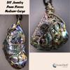 Abalone (Pua) Shell Pieces-2.65oz Pack-for Crafts, Jewelry Making, Resin Art, Inlay, Home Decorations, Fishtank Supplies, DIY Projects - Satin, Small Size .60"- .98" (15-25 mm) 2.65oz (75grams) view 3
