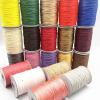 HZLXF1 0.8mm 10meters Waxed Cord String Strap Necklace Rope Beads Suitable for Jewelry Making DIY Handmade Bracelet (Size : 24) view 2
