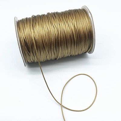 HZLXF1 0.5-2.0mm Light Coffee Waxed Cord Waxed Thread String Strap Necklace Rope Beads Suitable for Jewelry Making DIY Handmade Accessories (Size : 1.5mm(10meters))