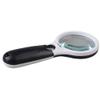 Feiyxu Magnifying Glass with Light, 10X / 20X Handheld Magnifier Optical Reading and Hobbyists for Seniors Reading Soldering Inspection, Exploring (Color : Black) view 1
