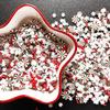 EHOPE Fake Sprinkles Fake Christmas Sprinkles Fake Candy Sprinkles Clay Sprinkles Polymer Sprinkles Polymer Clay Slices for Nail Art DIY Crafts Cake Phone(40G-Coffee Round+Snowflake-34) view 3