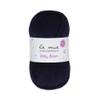 1 Skein La Mia Baby Boom, 100% Antipilling Acrylic Yarn for Knitting and Crochet for Knitting and Crochet, 100 g (3.5 oz) / 250 m (273 Yards), Weight 3 : Light-Dk, Navy Blue - 630 view 1