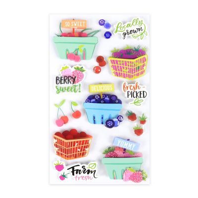 Recollections Berry Stickers, 12 Pack