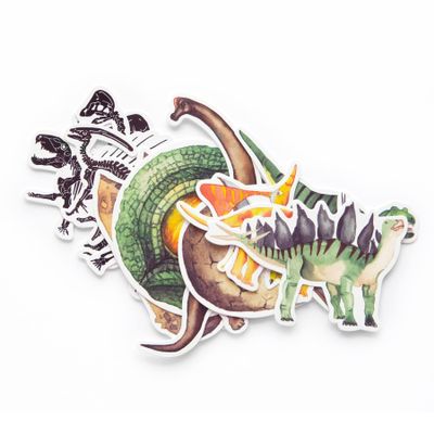 Recollections Dinosaurs Die Cut Stickers, 12 Pack