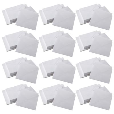 Recollections 5" x 6.5" Cards & Envelopes, 12 Packs: 50 ct. (600 total)